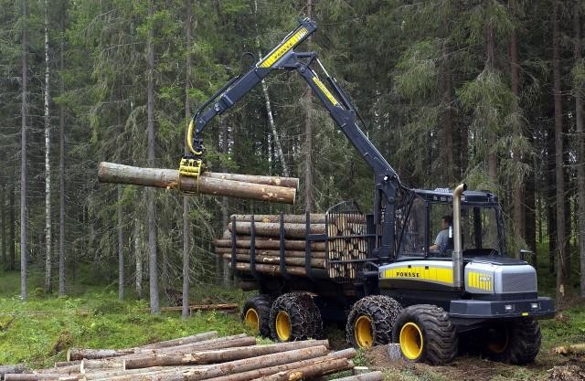 Erdészeti géptámogatás